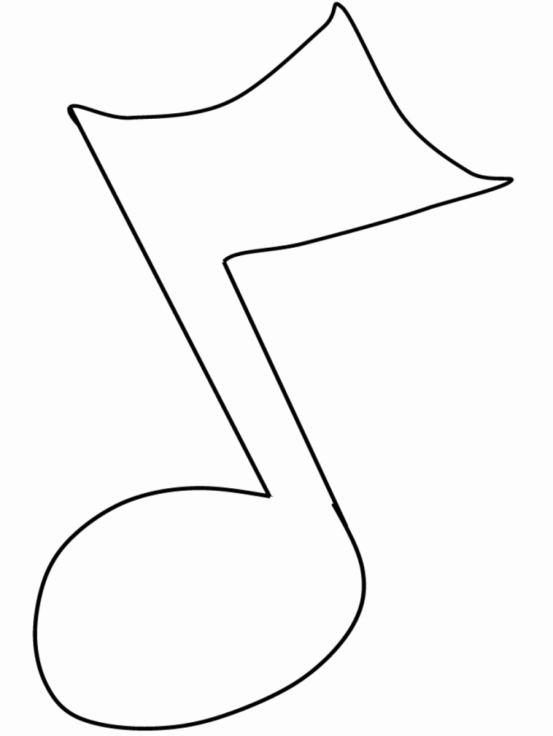 Large Printable Music Notes Fresh Free Printable Music Note Coloring Pages for Kids