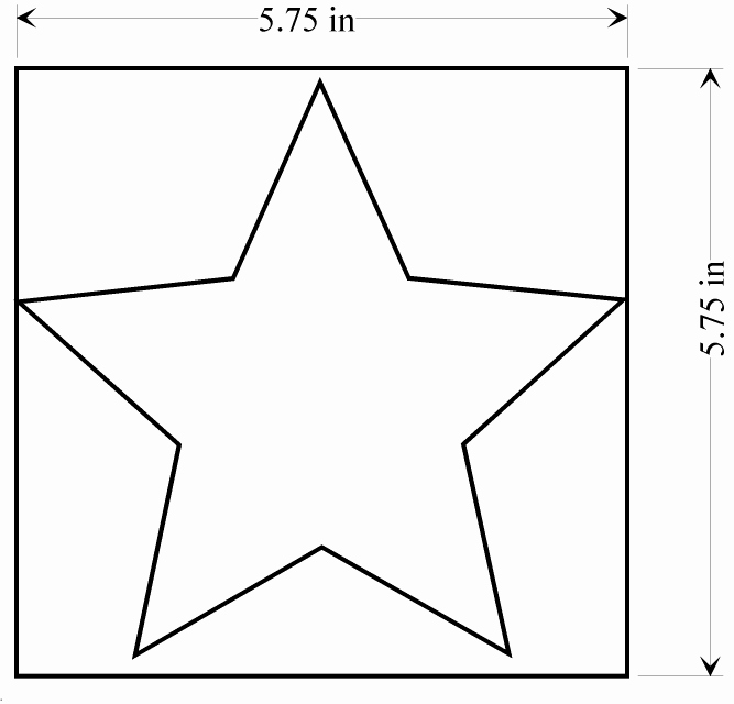 Large Star Template Printable Lovely the Runnerduck Wooden Decorative Candles Step by Step
