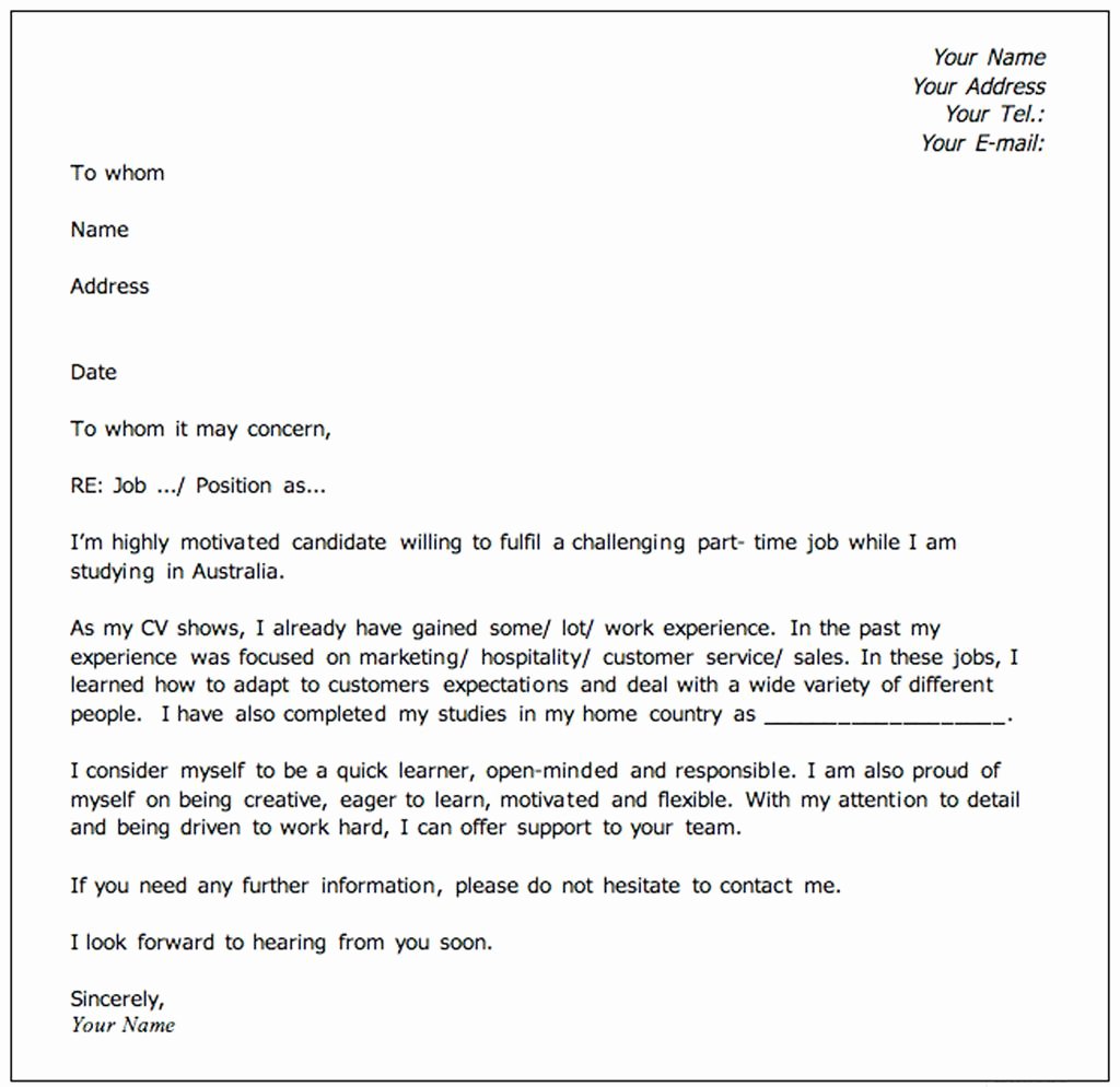 Letter for A Job Lovely the Job Of Job Searching