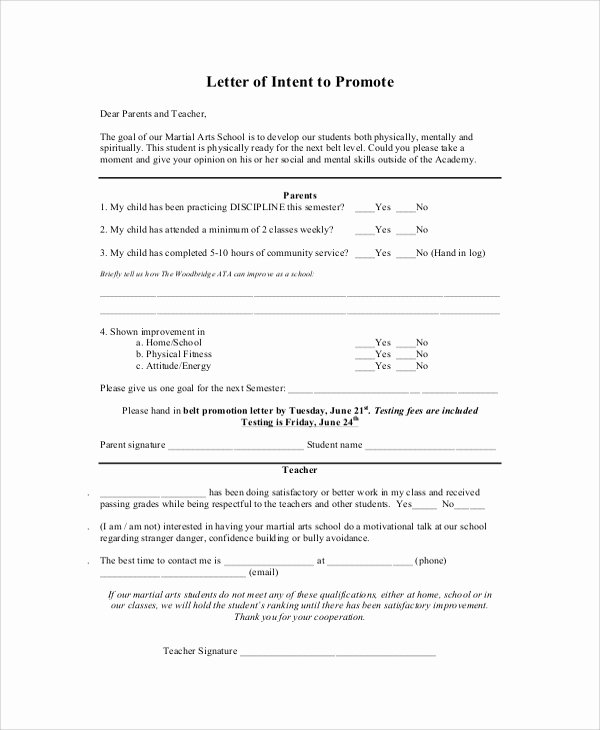 Letter Of Intent for Promotion Elegant Sample Letter Of Intent 47 Examples In Pdf Word