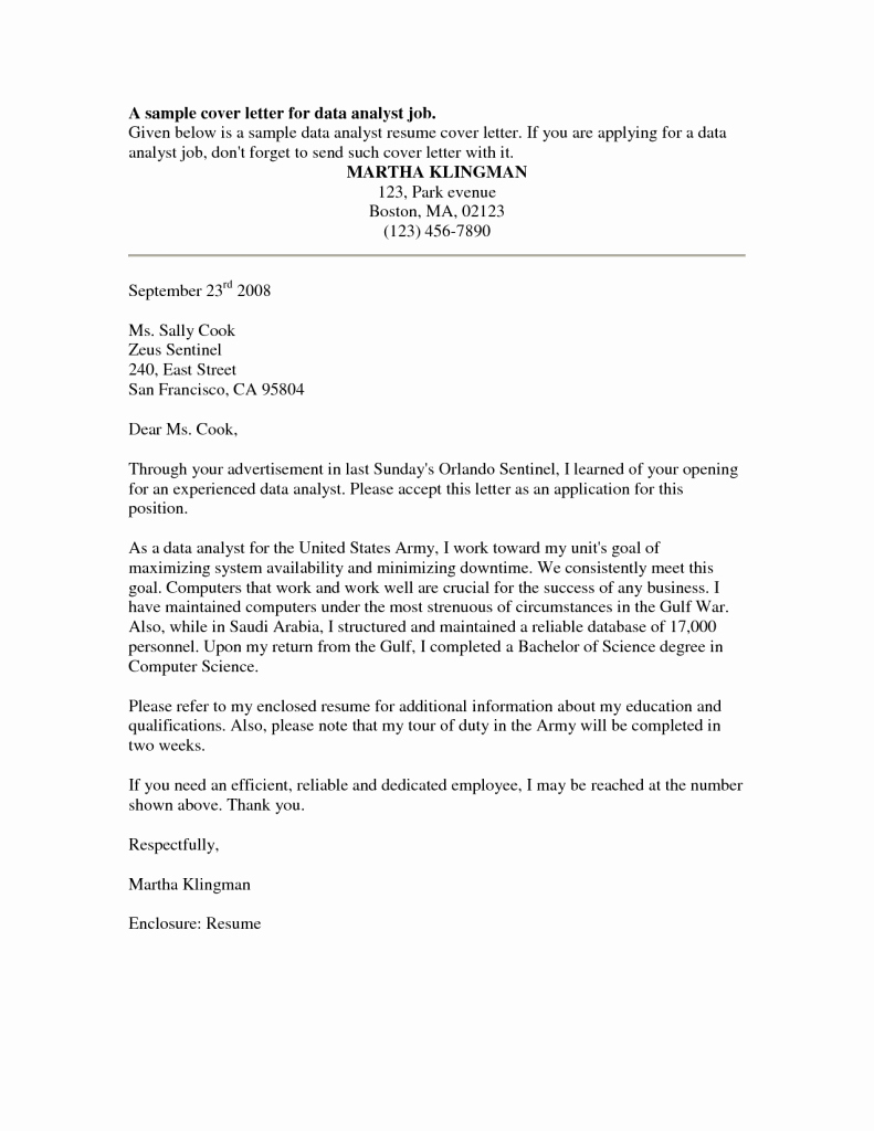 Letter Of Interest for Employment Awesome Cover Letter for Internal Position