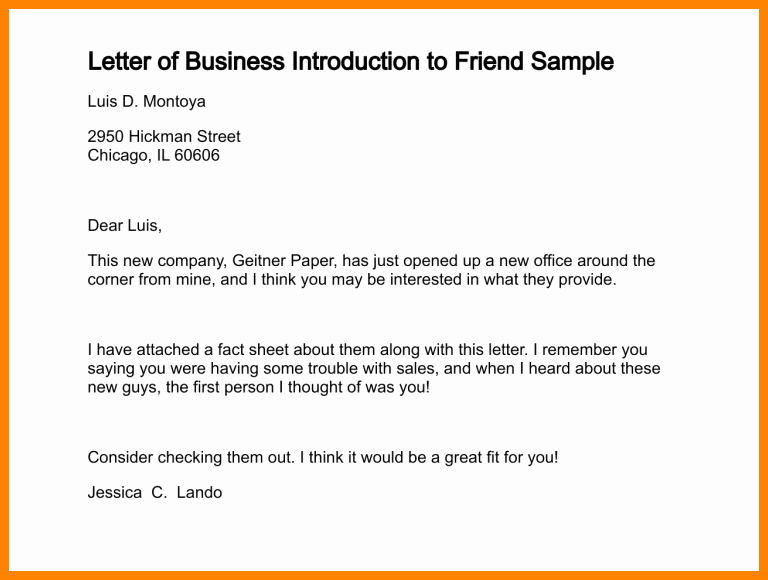 Letter Of Introduction for Yourself Elegant 3 Introduction Yourself Letter