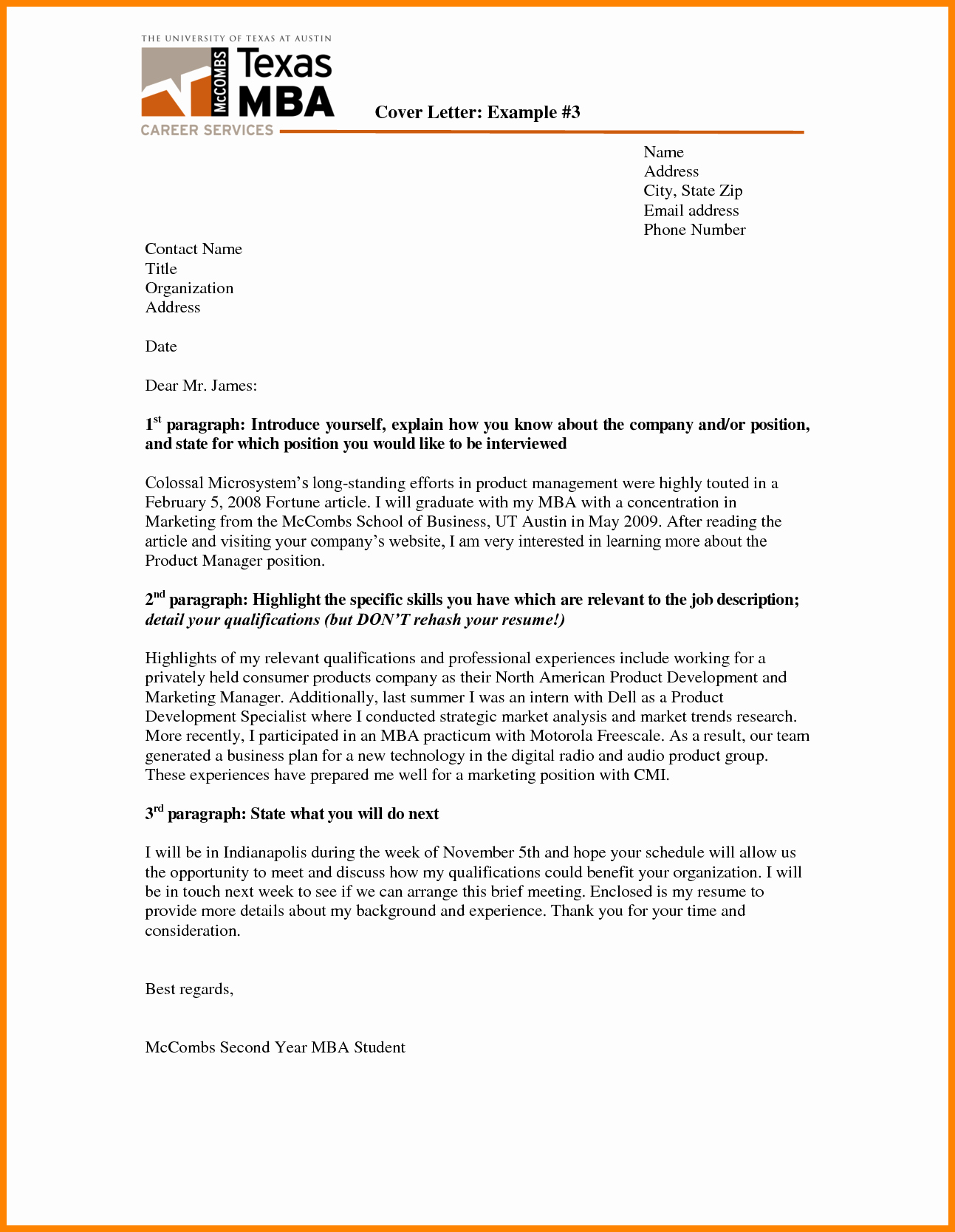 30 Letter Of Introduction For Yourself Example Document Template