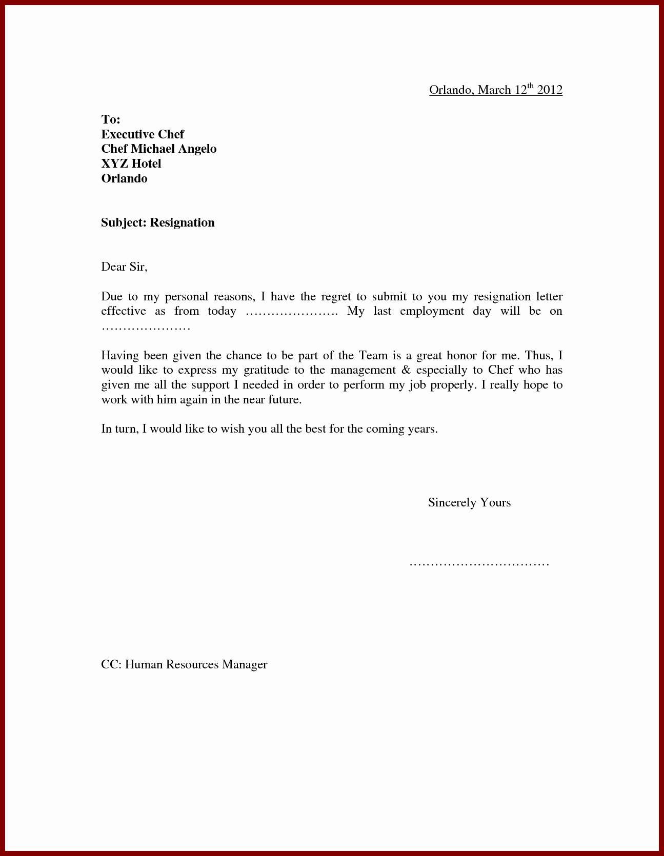 Letter Of Resignation Email Template Beautiful Pin by Raja1769 On Mknk