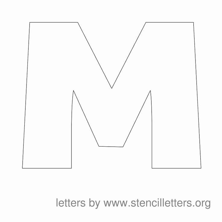 Letter Stencils to Print Free Best Of Best 25 Letter Stencils Ideas On Pinterest