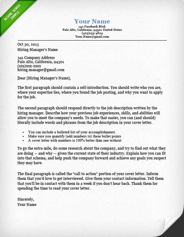 Letter Templates for Word Inspirational 40 Battle Tested Cover Letter Templates for Ms Word