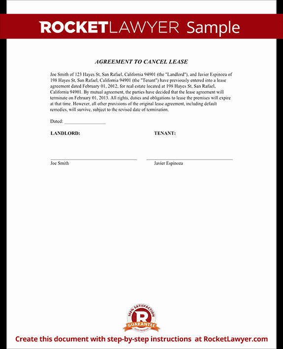 Letter to Cancel Lease Best Of Cancel Lease form Letter to Cancel Lease Agreement Sample