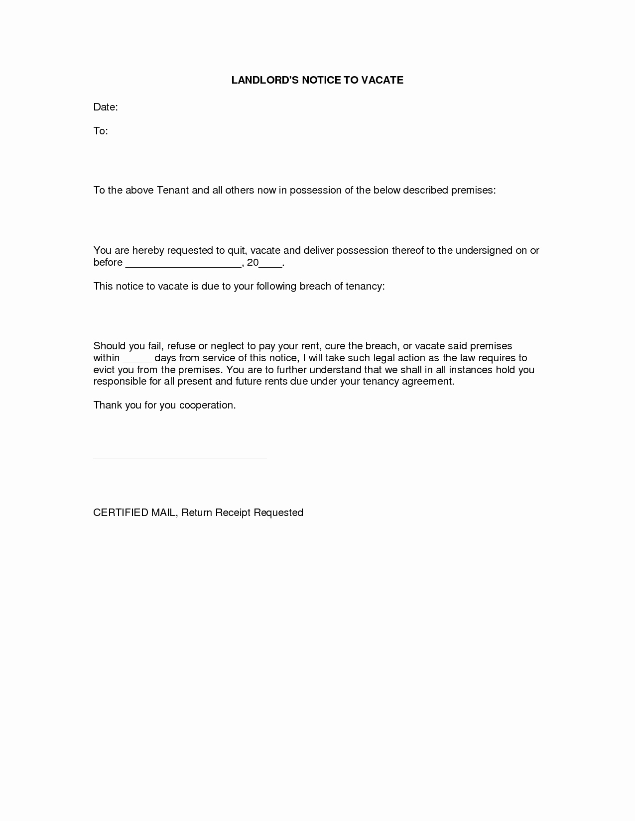 Letter to Landlord Moving Out Lovely Other Template Category Page 1 Vinotique