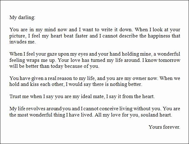 Letter to My Boyfriend Unique Best Love Letter for A Boyfriend thoughts