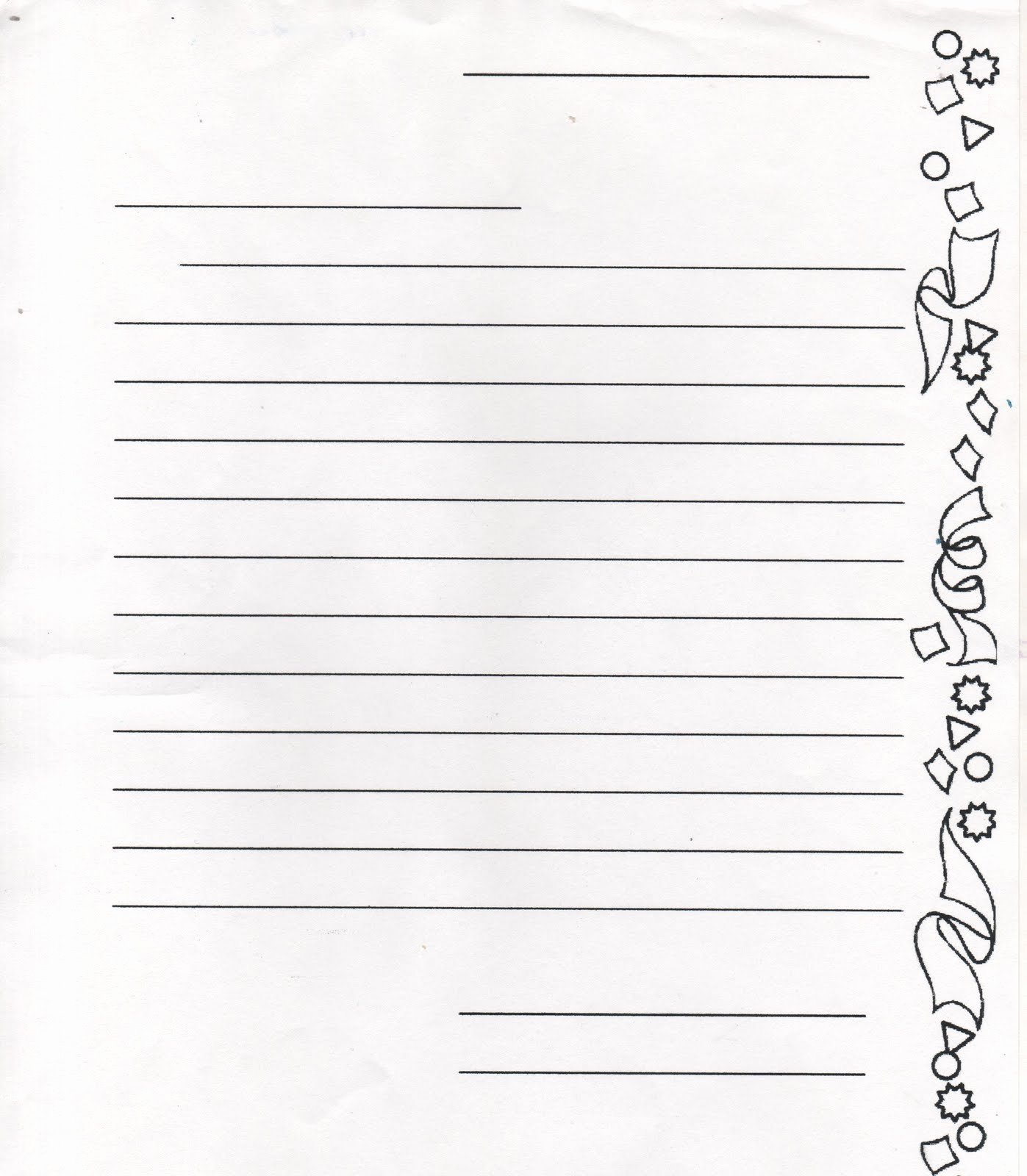 Letter Writing Paper Template Best Of Elementary School Enrichment Activities Pen Pal Ideas