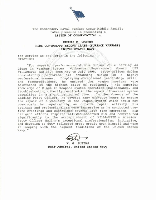 Letters Of Commendation Sample Fresh Best S Of Example Letter Mendation Navy