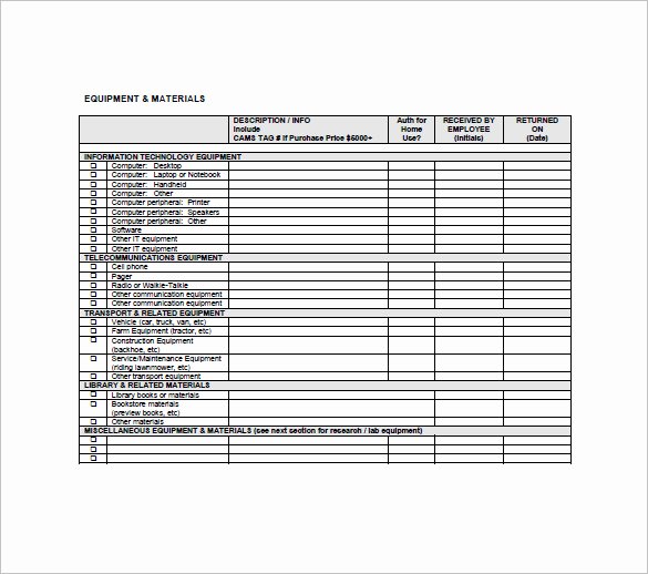 List Of Personal assets Awesome 26 Of Fixed asset List Template