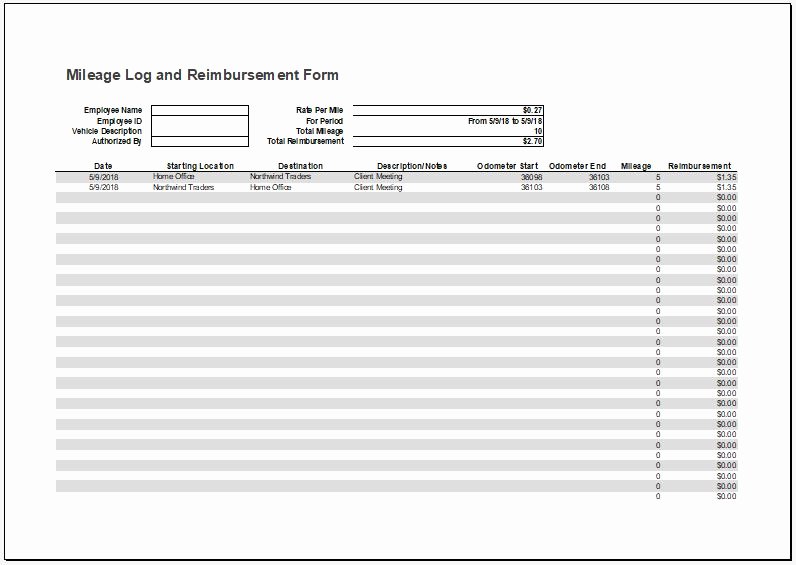 Log Book Violation Warning Letter Awesome 15 Vehicle Mileage Log Templates for Ms Word &amp; Excel