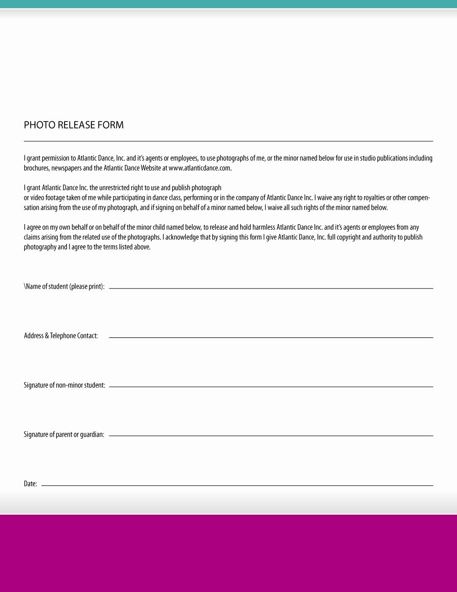 Logo Release form Template Fresh 53 Free Release form Templates [word Pdf