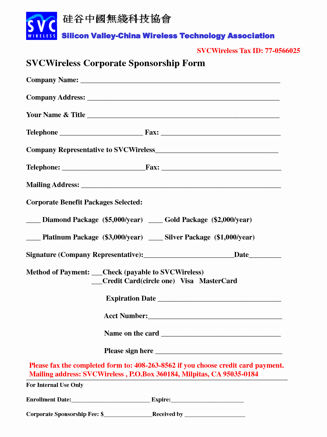 Logo Release form Template Unique Best S Of event Sponsorship form Template Corporate