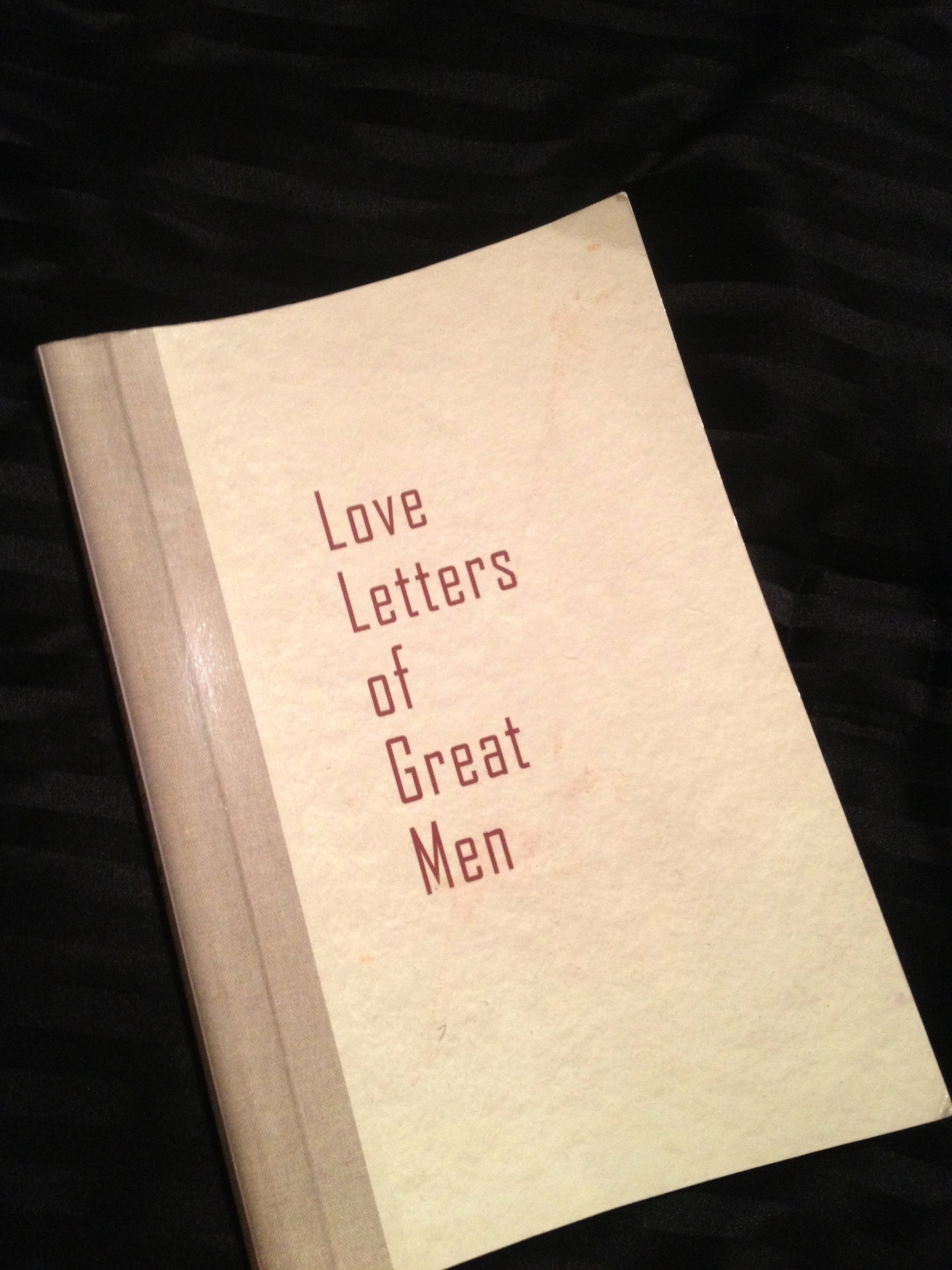 Love Letter by Great Men Awesome Love Letters