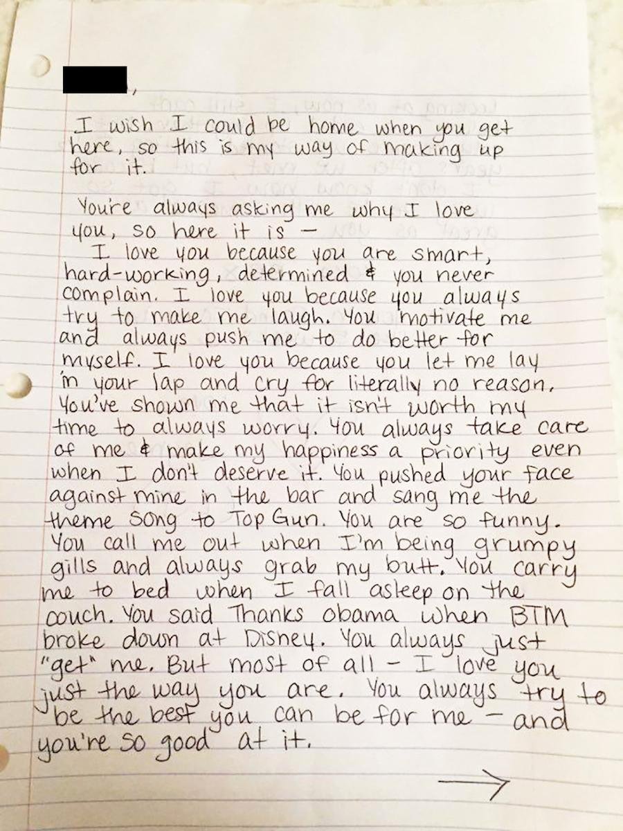 Love Letter to My Boyfriend Awesome People Show Us their Old Love Letters Vice