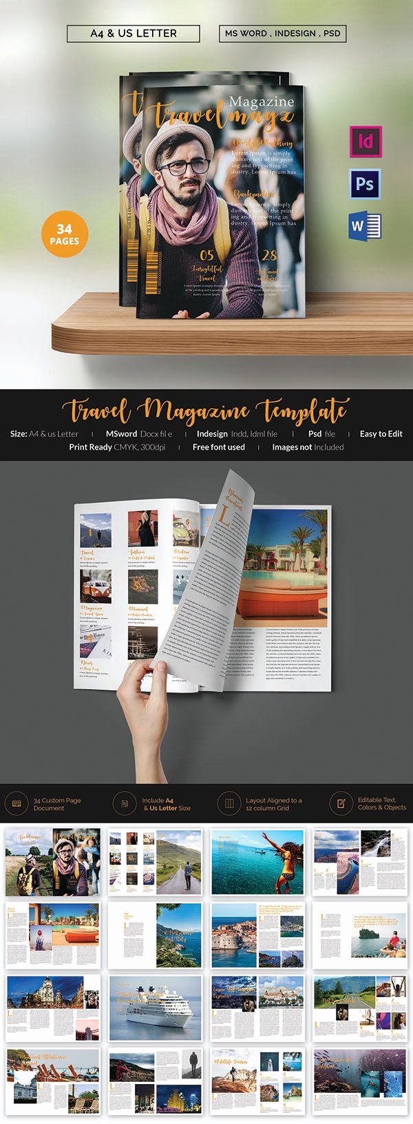 Magazine Templates for Word New 55 Brand New Magazine Templates Free Word Psd Eps Ai