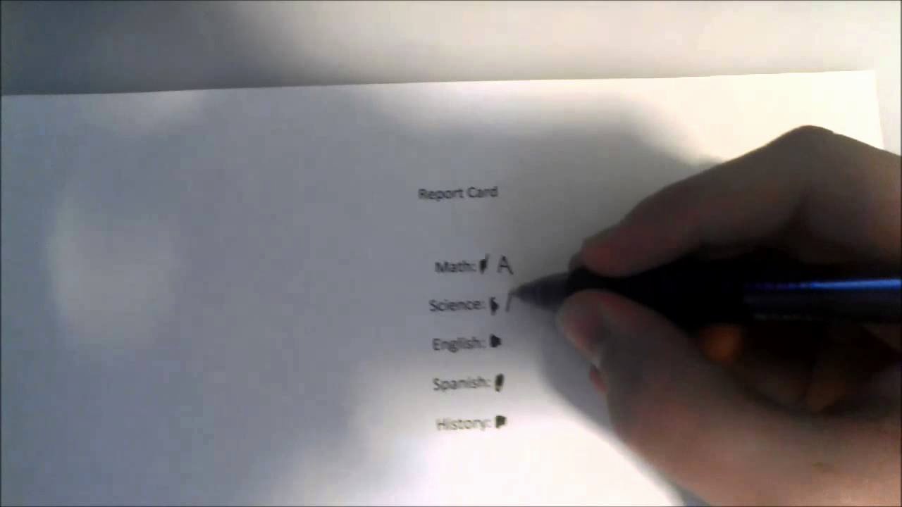 Make Fake Report Card Best Of How to Change Your Grades On Report Card