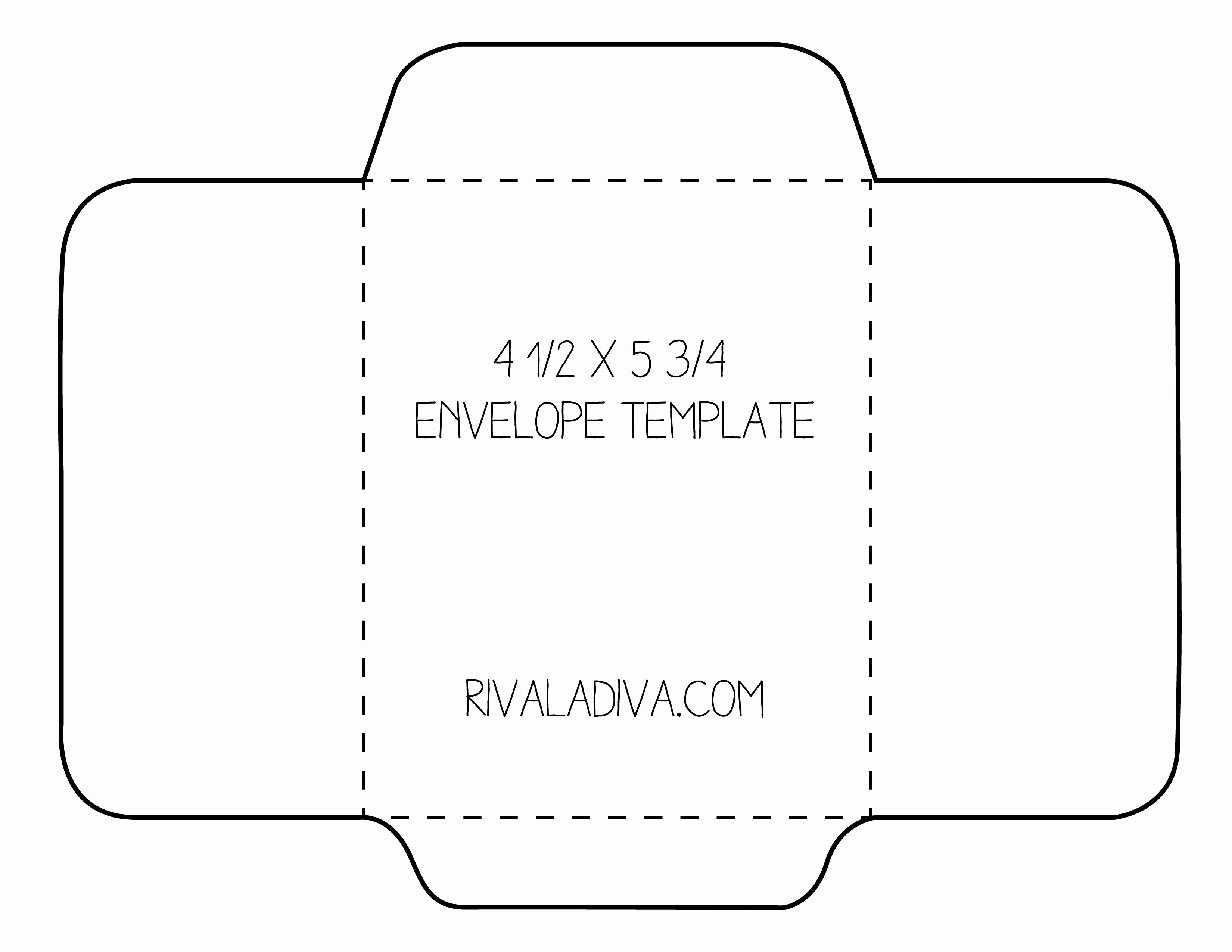 Make Your Own Envelopes Templates Beautiful Envelope Template