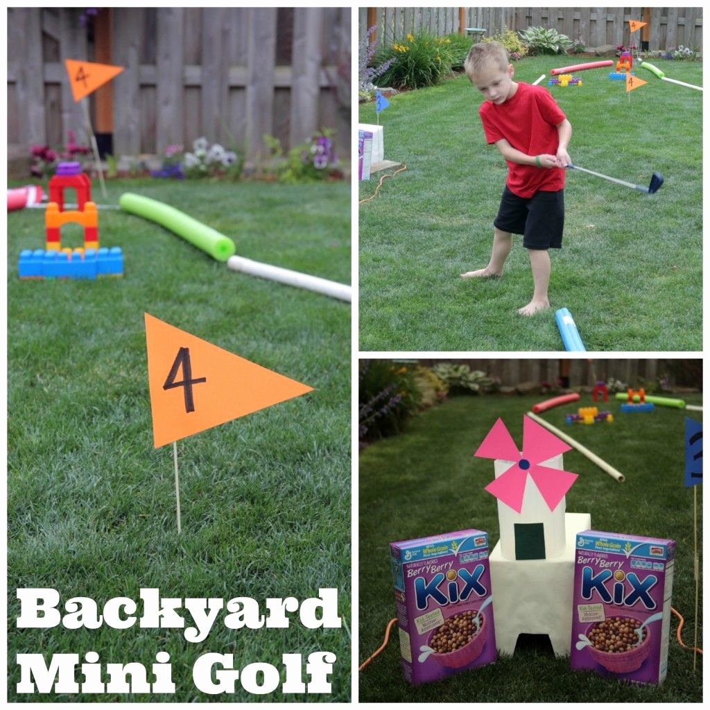 Make Your Own Golf Scorecard Luxury Diy Backyard Mini Golf Kids Our Summer Fun List