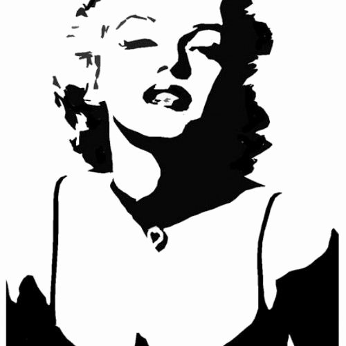 Marilyn Monroe Stencil Template Awesome 17 Best Images About Stencils N Shit On Pinterest