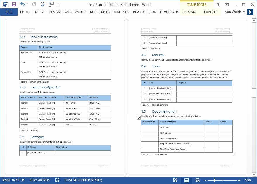 Master Test Plan Templates Elegant Test Plan Templates Ms Word Excel – Templates forms