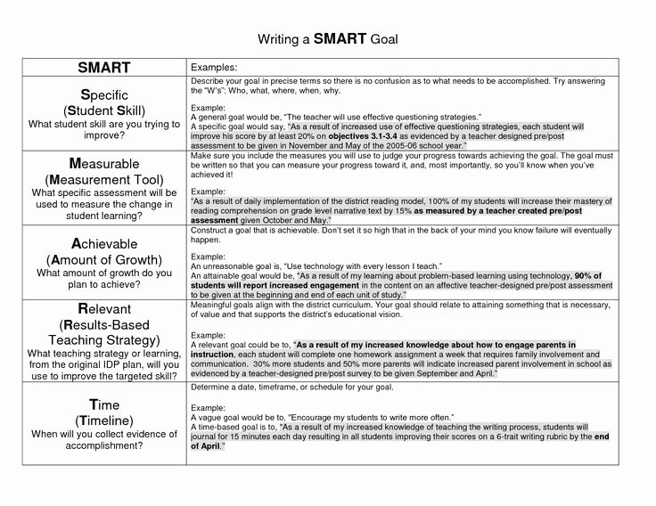 30 Measurable Nursing Goals Example Example Document Template