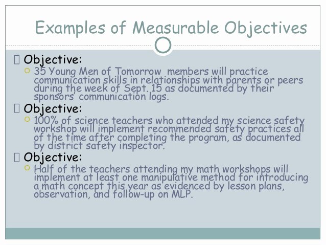 Measurable Nursing Goals Example Lovely Writing Measurable Objectives