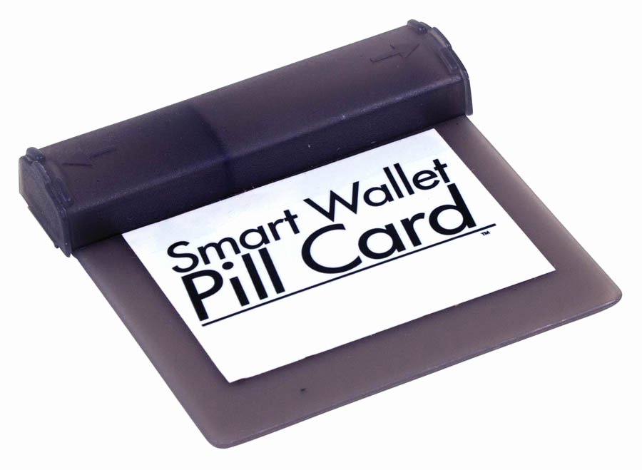 Medication Cards for Wallet Awesome Medication &amp; Health Pill organizers Wallet Pill Card Dgf