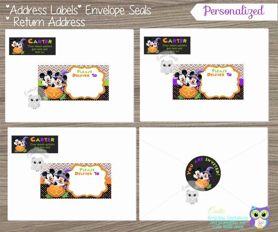 Mickey Mouse Address Label Awesome Mickey Mouse Address Labels Mickey Mouse Envelope Seal