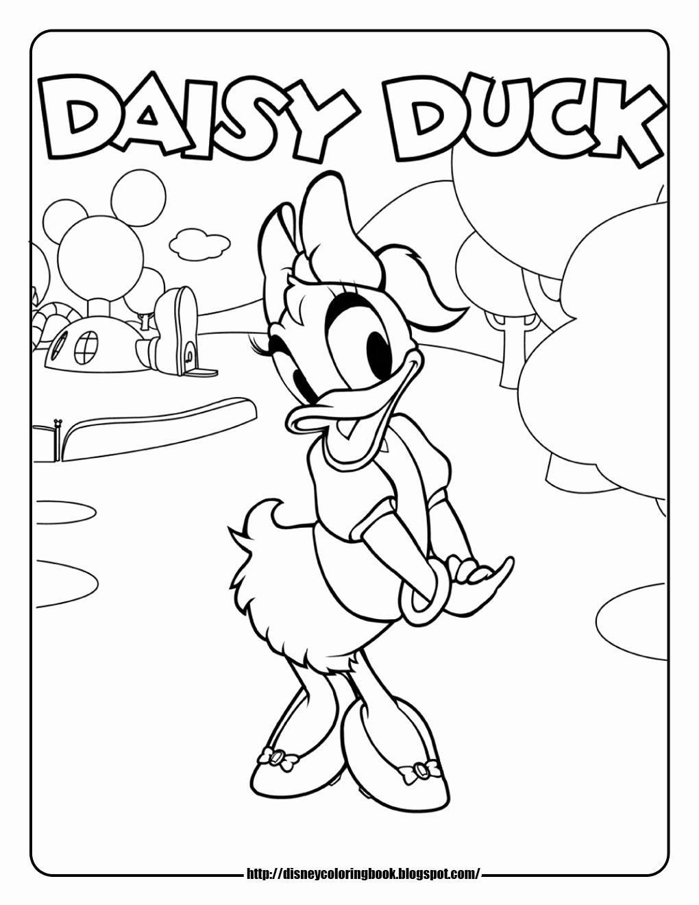 Mickey Mouse Colouring Sheets Inspirational Mickey Mouse Clubhouse 1 Free Disney Coloring Sheets