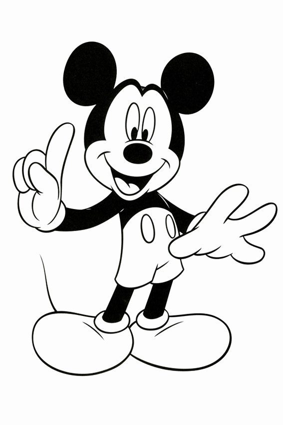 Mickey Mouse Colouring Sheets Lovely Mickey Mouse the Most Famous Mouse In the World with A