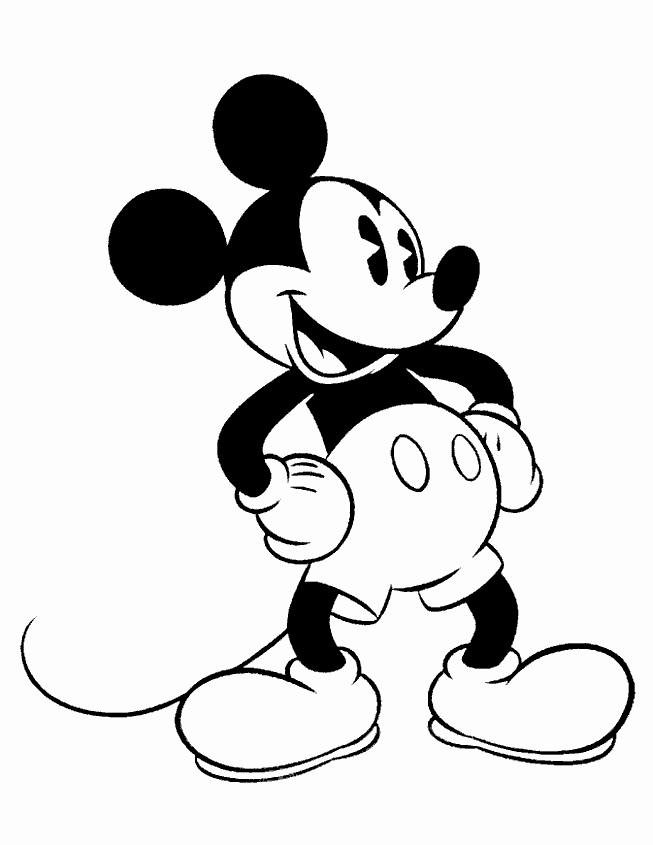 Mickey Mouse Colouring Sheets Luxury Mickey Mouse Coloring Pages