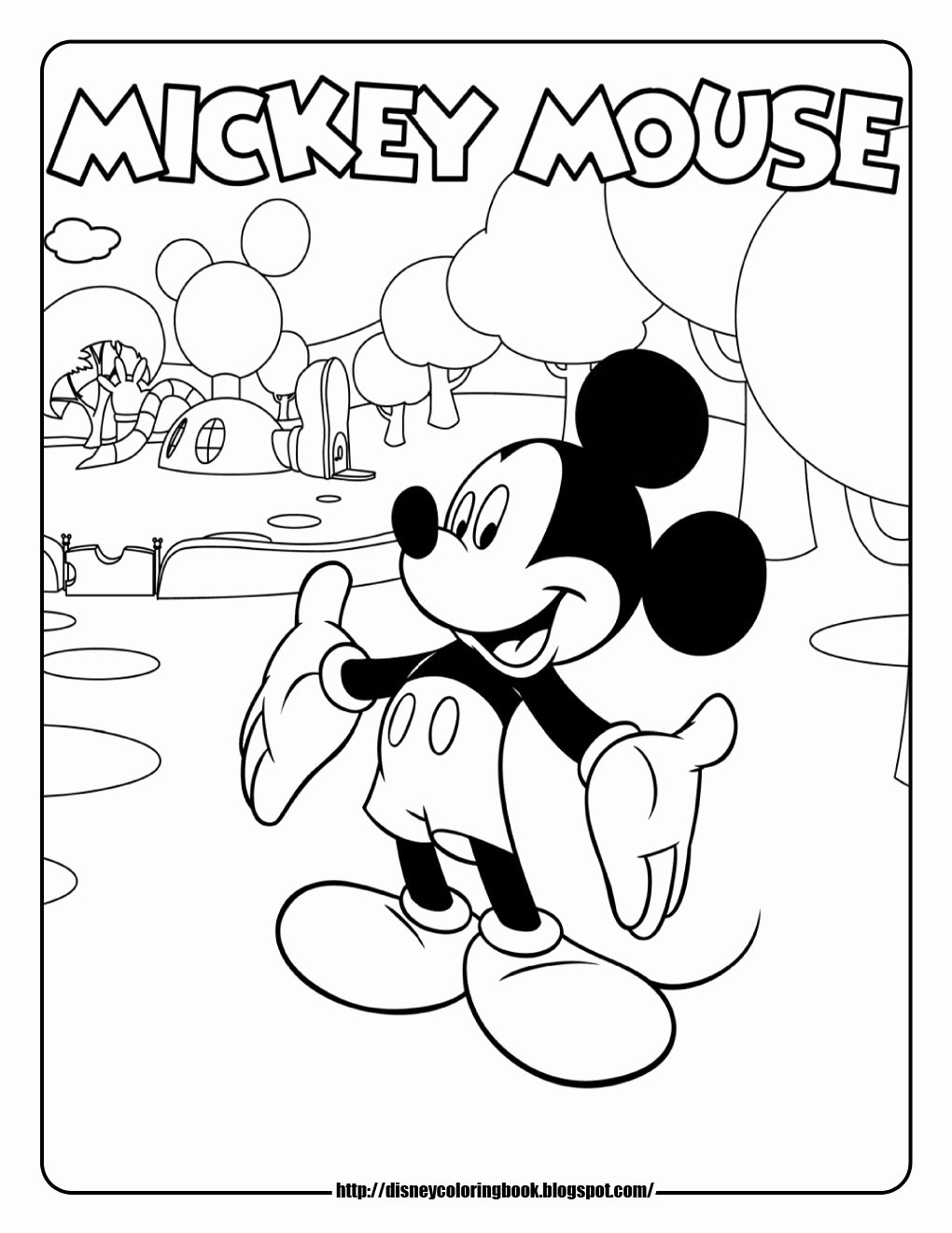 Mickey Mouse Colouring Sheets Unique Disney Coloring Pages and Sheets for Kids Mickey Mouse