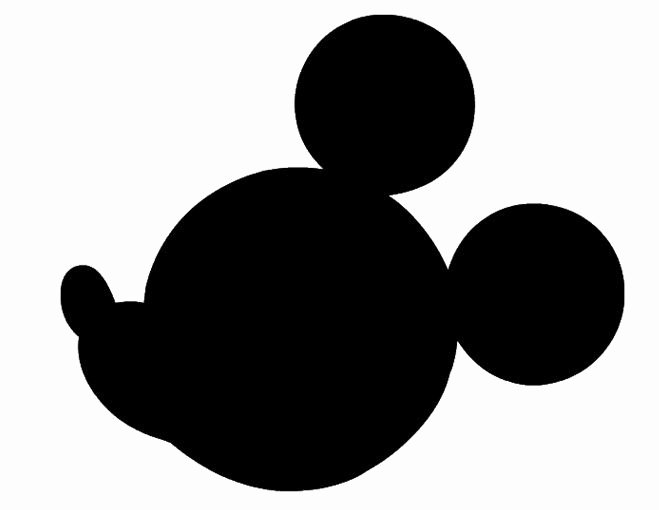Mickey Mouse Head Cutout Template Elegant Here is the Mickey Head Template for the Mickey Mouse Door