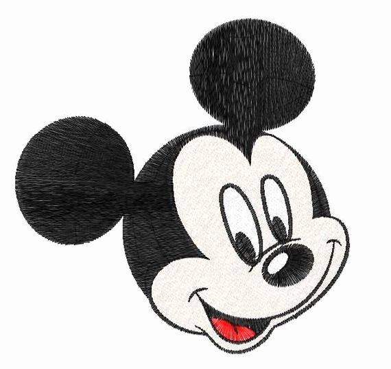 Mickey Mouse Head Stencil Fresh Mickey Mouse Size Face Head Ears by