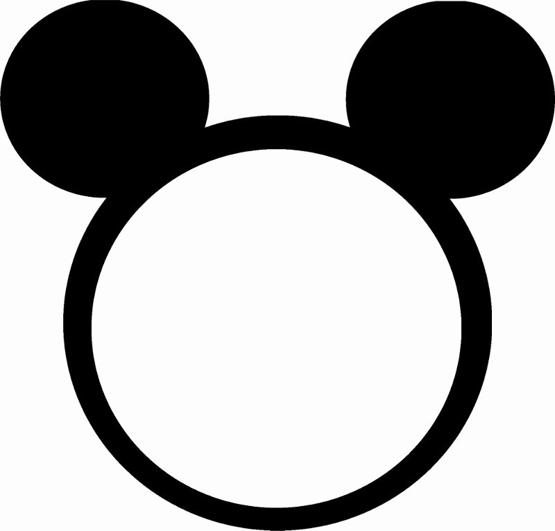 Mickey Mouse Head Stencil Unique Free Outline Mickey Mouse Download Free Clip Art Free