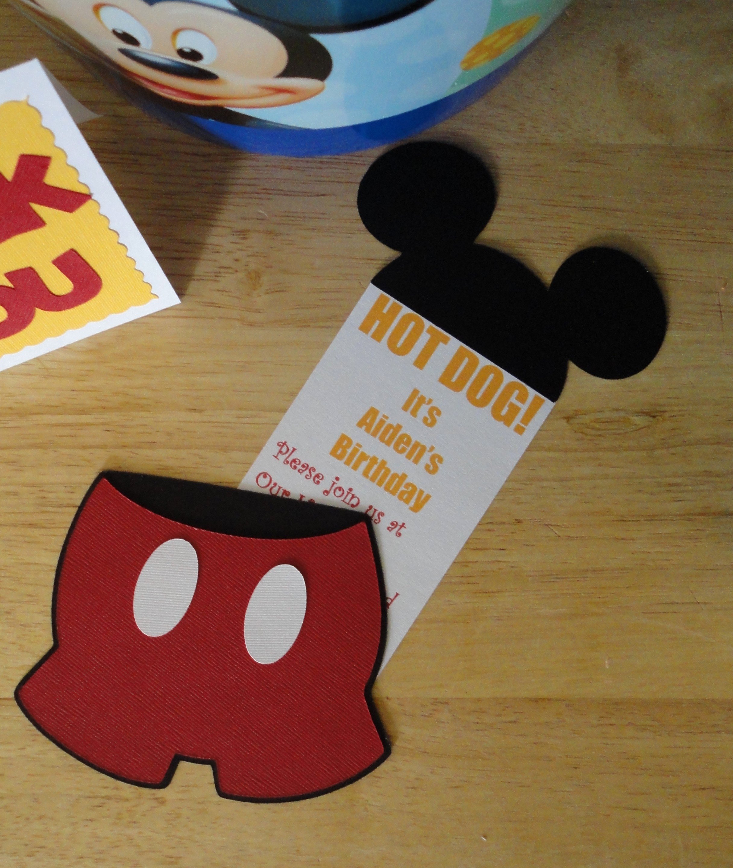 Mickey Mouse Invitation Card Unique Mickey Mouse Birthday Party Invitation