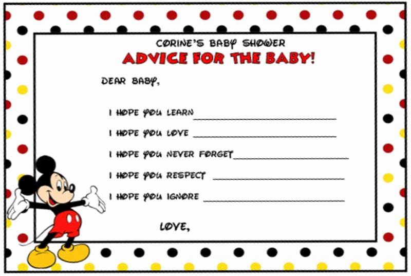 Mickey Mouse Invitations Template Free Lovely Mickey Mouse Templates for Invitations