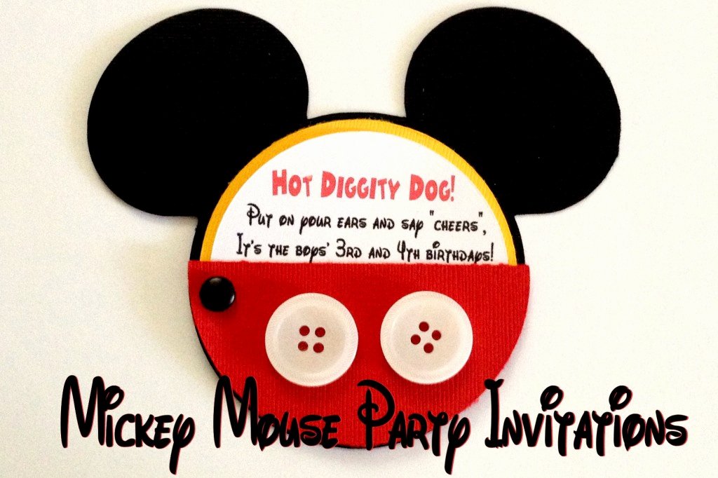 Mickey Mouse Invitations Wording Inspirational Mickey Mouse Party Invitations Amy Latta Creations