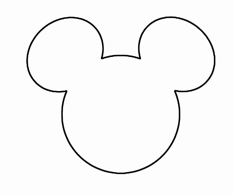 Mickey Mouse Pattern Cut Out Inspirational Mickey Mouse Pattern Templates