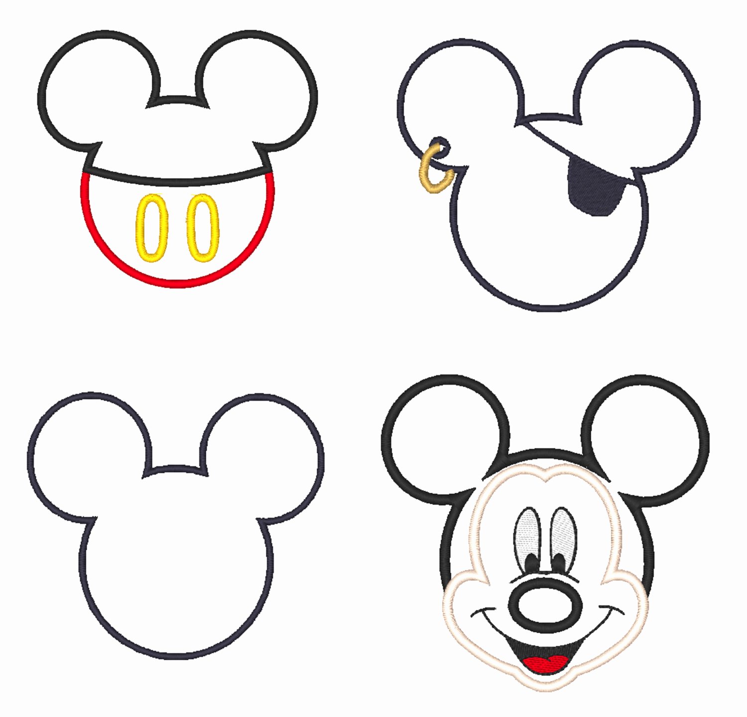 Mickey Mouse Templates Free Best Of Free Outline Mickey Mouse Download Free Clip Art Free