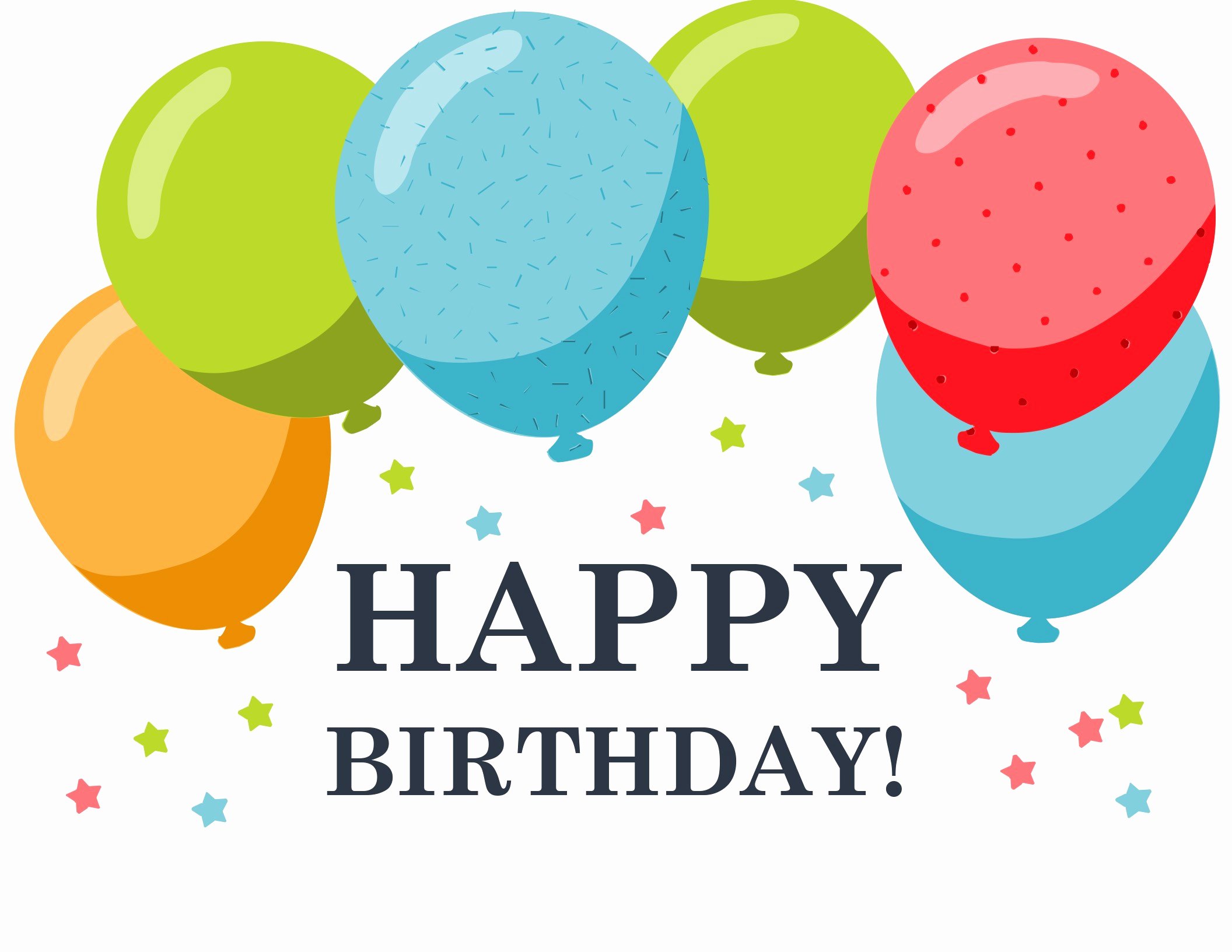 Microsoft Birthday Card Templates Awesome Balloons Birthday Card