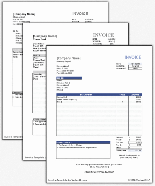 Microsoft Office Receipt Template Inspirational Free Blank Bill Invoices