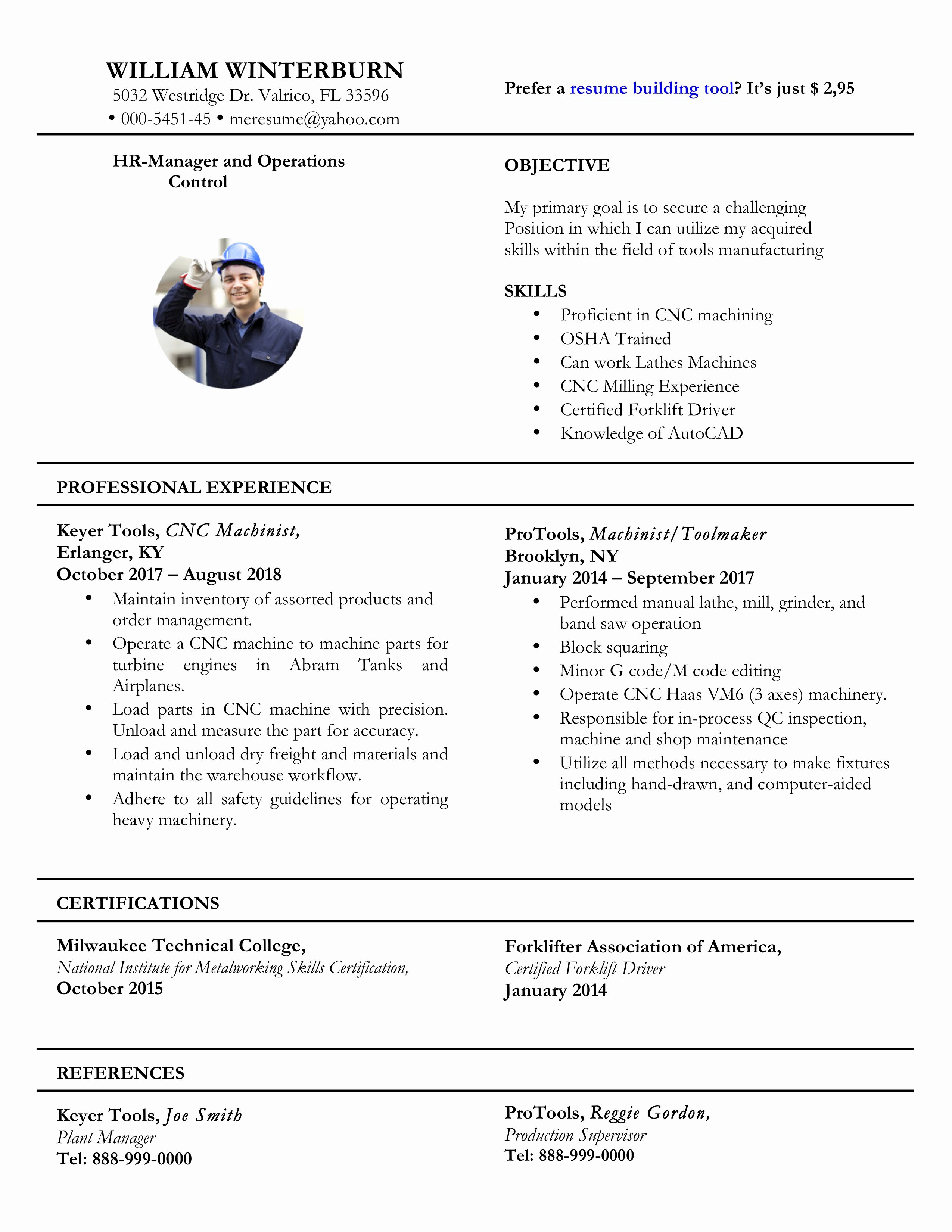 Microsoft Word Resume Example Best Of Resume Templates [2019] Pdf and Word