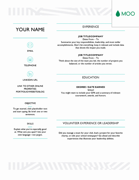 Microsoft Word Resume Example Unique 7 Free Mastermind Resume Templates Small Business