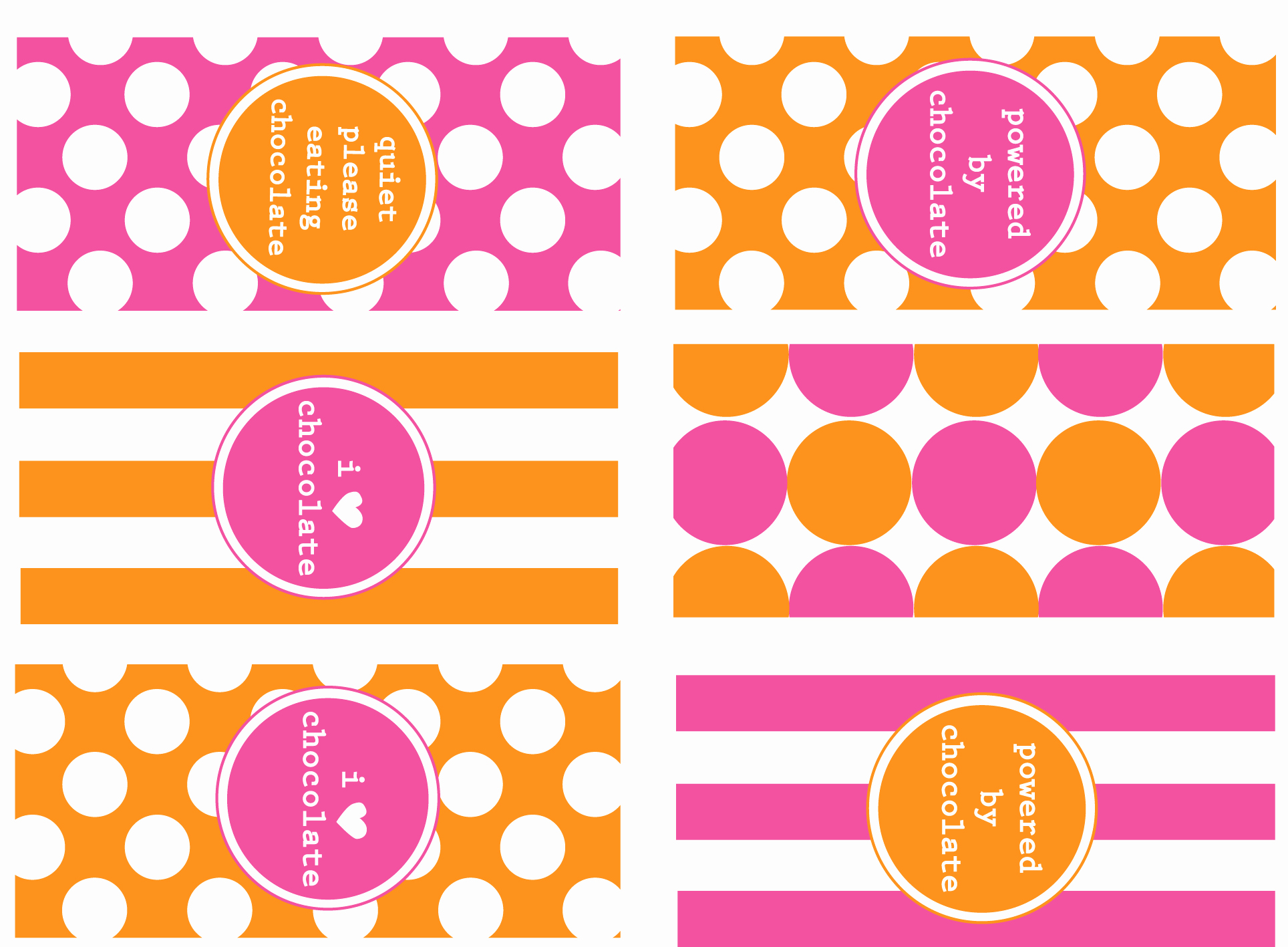 30 Mini Candy Wrapper Templates Example Document Template
