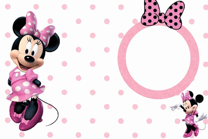 30 Minnie Mouse Blank Invitation Example Document Template