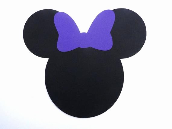 Minnie Mouse Bow Cut Out Unique Items Similar to Minnie Mouse Head with Bow Die Cut Any
